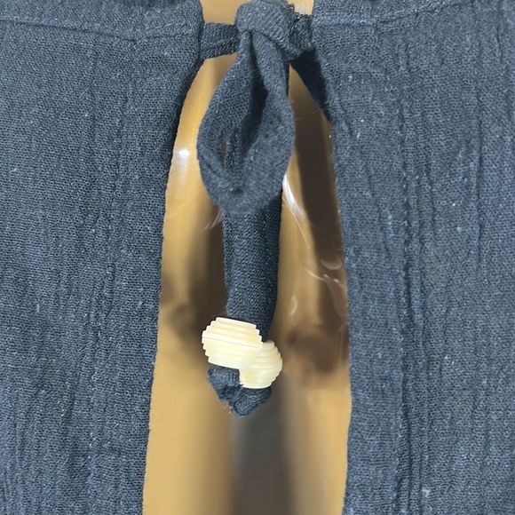 SENSI STUDIO top blouse tassels embroidered colorful size small - Picture 9 of 13